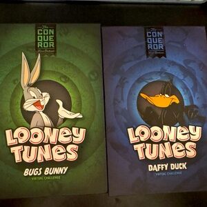 The Conqueror looney Tunes medals
Bugs Bunny and Daffy Duck
